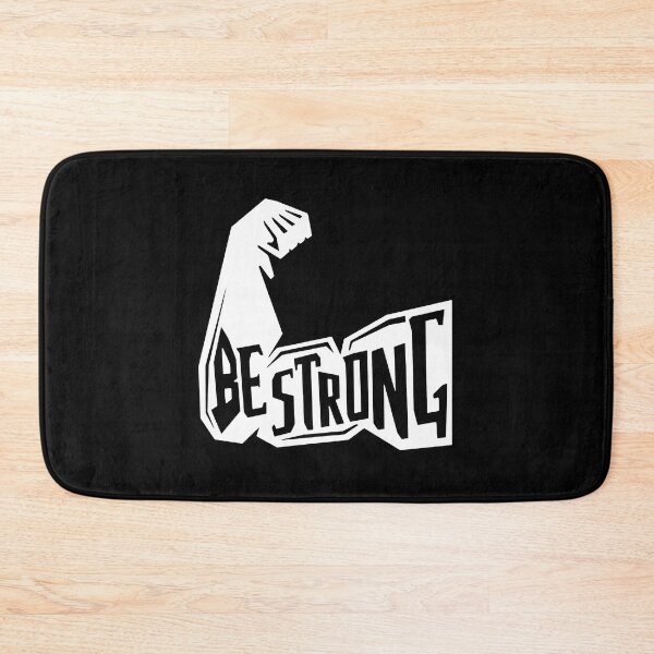 Item preview, Flex Your Strength: 'Be Strong' Gym Illustration Tee designed and sold by gook78.