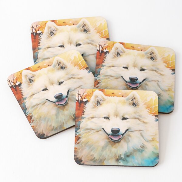 Item preview, Watercolor Samoyed designed and sold by TheAnimalZ00.