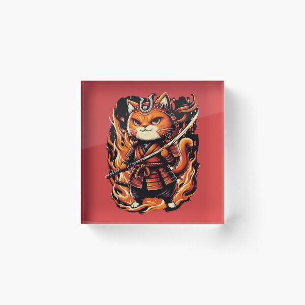 Item preview, Cats Samurai designed and sold by DaewyGraphics.