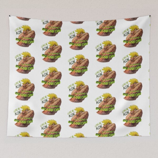 Item preview, BAD HAIR DAY with Bearded Dragon designed and sold by VWSArt.