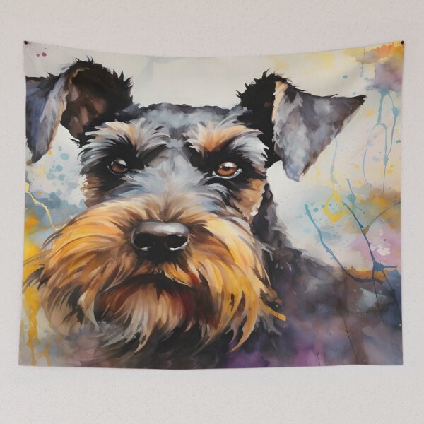Item preview, Watercolor Schnauzer designed and sold by TheAnimalZ00.