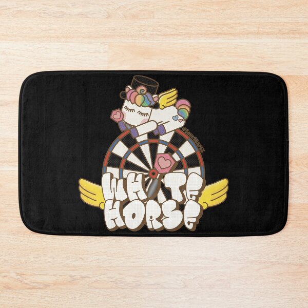 Item preview, DARTS Gives You Wings! (White Horse) designed and sold by love4darts.