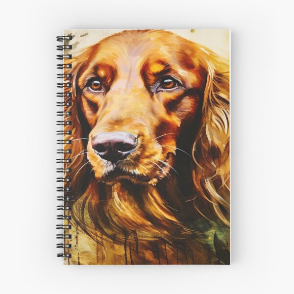 Artikelvorschau, Aquarell irischer Setter entworfen und verkauft von TheAnimalZ00.