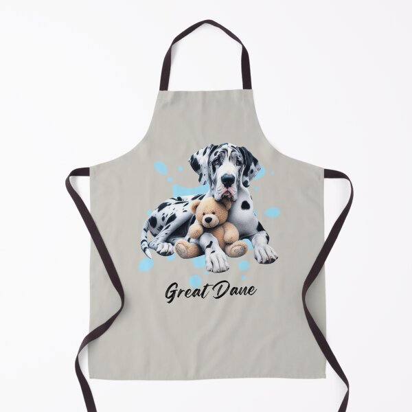 Item preview, Color Drawing of a Harlequin Great Dane  designed and sold by critterpatchusa.