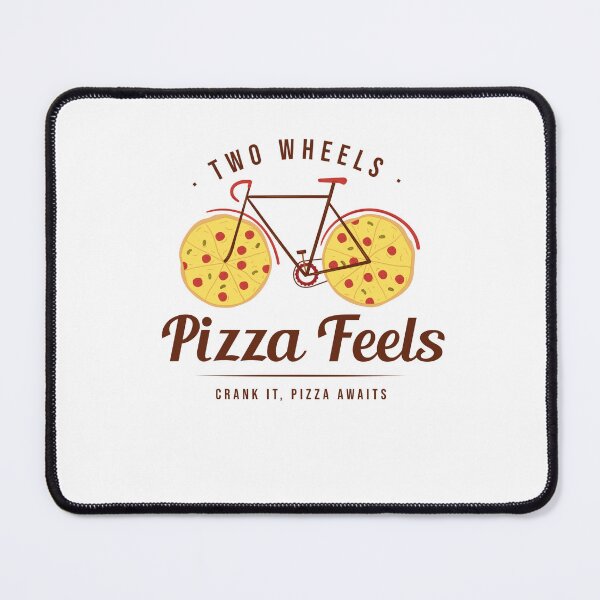 Item preview, Pizza Bicycle design for pizza and cycling lovers designed and sold by JNM-Design.