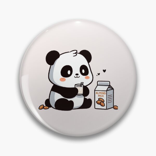 Artikelvorschau, Mandelmilch-Panda entworfen und verkauft von LemuellTrends.