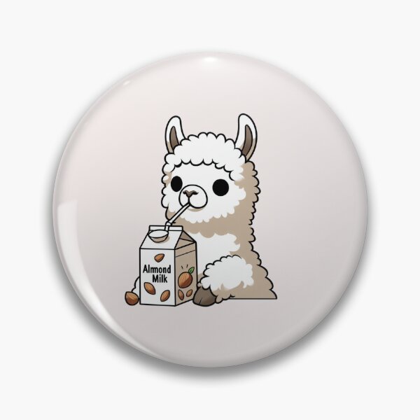 Item preview, Almond Milk Llama designed and sold by LemuellTrends.