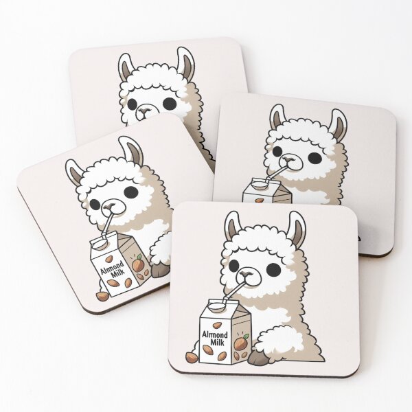 Item preview, Almond Milk Llama designed and sold by LemuellTrends.