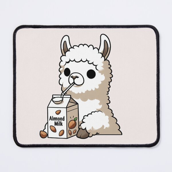 Item preview, Almond Milk Llama designed and sold by LemuellTrends.