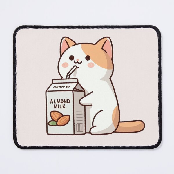 Item preview, Almond Milk Cat designed and sold by LemuellTrends.