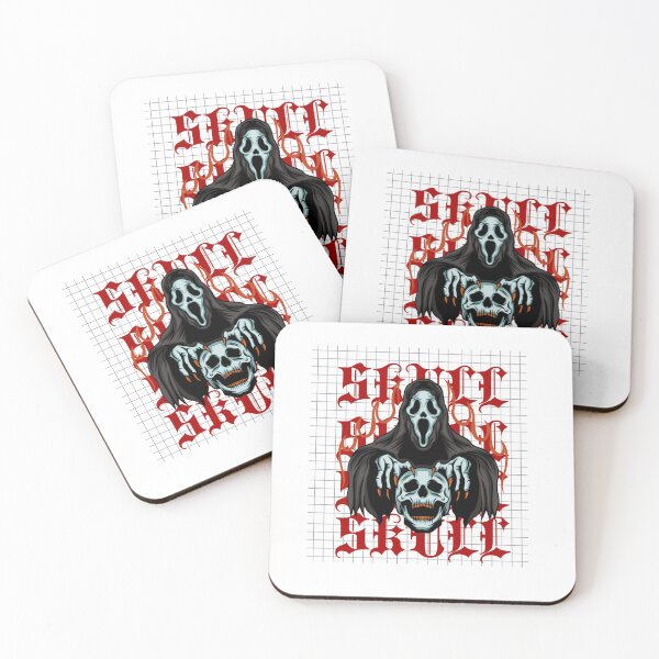 Item preview, Ethereal Essence: Black Minimalist Skull designed and sold by ColorSplash123.