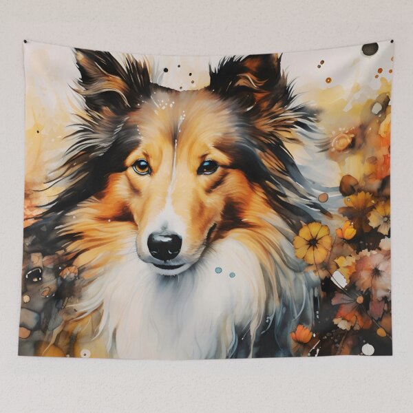 Item preview, Watercolor Sheltie designed and sold by TheAnimalZ00.