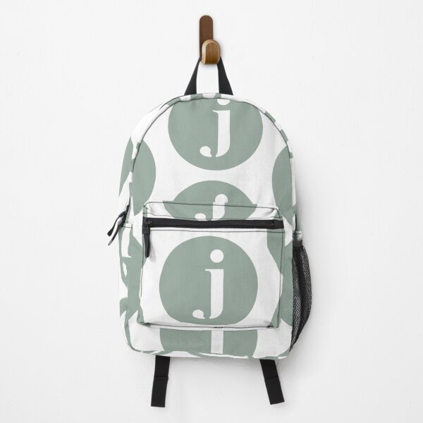 Item preview, Lowercase Alphabet J in Green Circle Modern Monogram Family Name Initial designed and sold by Ching Teoh.