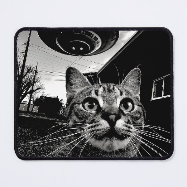 Item preview, Mystic Feline Encounter UFO Whimsy designed and sold by Dimokaya Clothing Co..