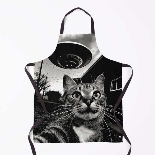 Item preview, Mystic Feline Encounter UFO Whimsy designed and sold by Dimokaya Clothing Co..