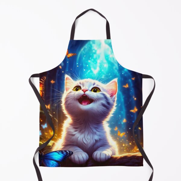 Item preview, Kittens Love Butterflies designed and sold by Lava Tigers Art.