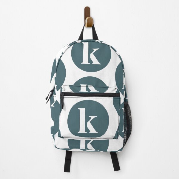 Item preview, Lowercase Alphabet K in Green Circle Modern Monogram Family Name Initial designed and sold by Ching Teoh.