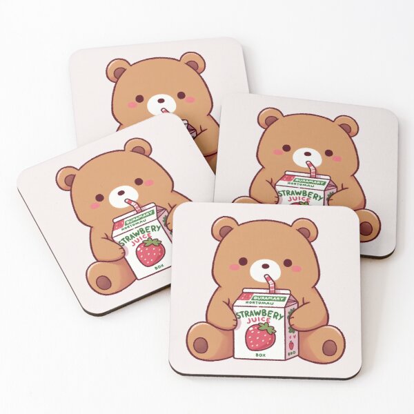 Item preview, Strawberry Juice Bear designed and sold by LemuellTrends.