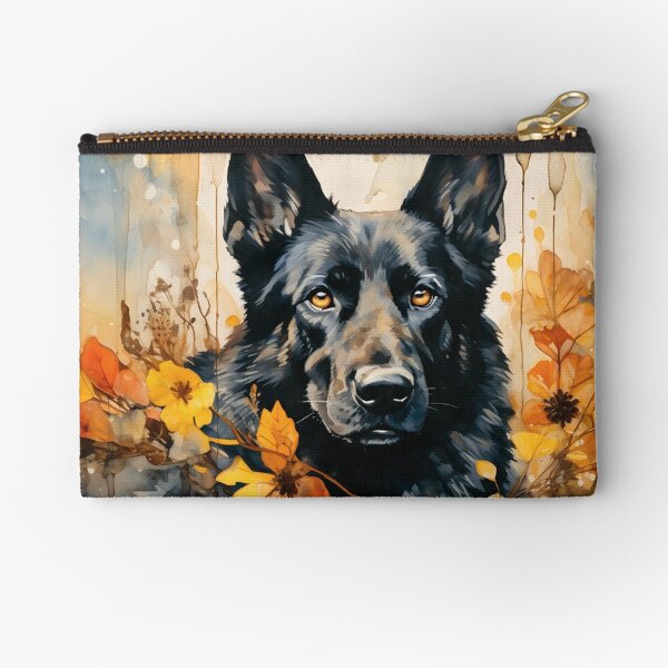 Item preview, Watercolor Black German Shepherd designed and sold by TheAnimalZ00.