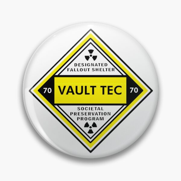Item preview, Vault Tec - Designated Fallout Shelter Sign designed and sold by Hayalkedosh.