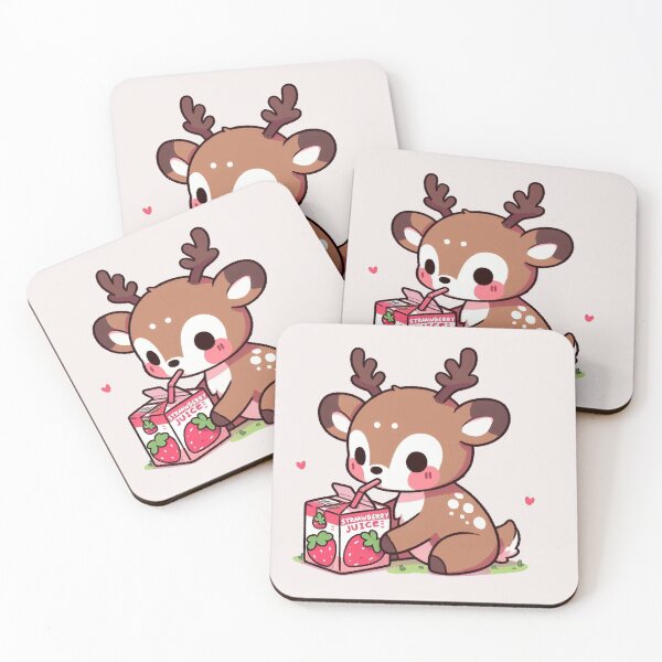 Item preview, Strawberry Juice Deer designed and sold by LemuellTrends.
