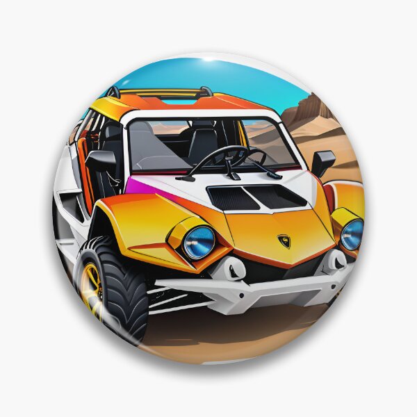 Item preview, Cool Dune Buggy Desert Rally Racing Car designed and sold by TheArtOfPat.