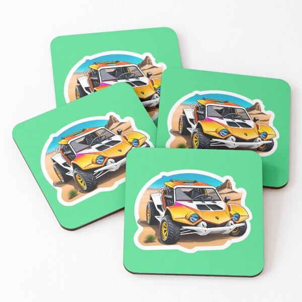 Item preview, Cool Dune Buggy Desert Rally Racing Car designed and sold by TheArtOfPat.