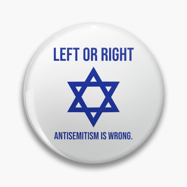 Item preview, Left or right antisemitism is wrong.  designed and sold by Rachel the Artist .
