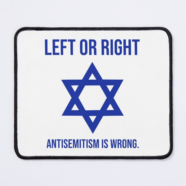 Item preview, Left or right antisemitism is wrong.  designed and sold by Rachel the Artist .