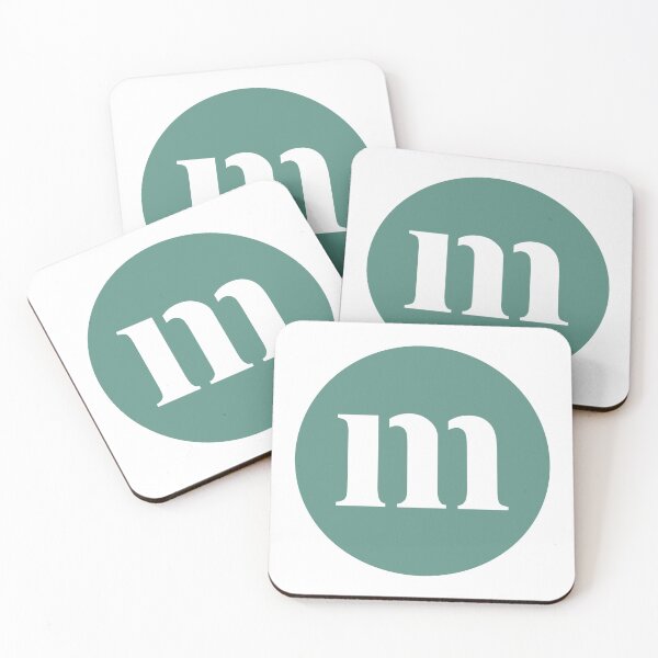 Item preview, Lowercase Alphabet M in Green Circle Modern Monogram Family Name Initial designed and sold by Ching Teoh.