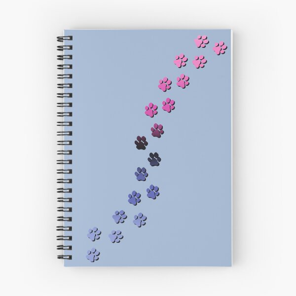 Item preview, Pawsitivily Adorable Omnisexual Pride Flag Paw Prints, Omnisexual Pride Design designed and sold by Travelslightly.