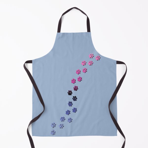 Item preview, Pawsitivily Adorable Omnisexual Pride Flag Paw Prints, Omnisexual Pride Design designed and sold by Travelslightly.