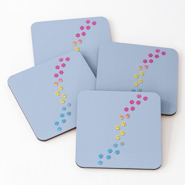 Item preview, Pawsitivily Adorable Pansexual Pride Flag Paw Prints, Pan Pride Design designed and sold by Travelslightly.