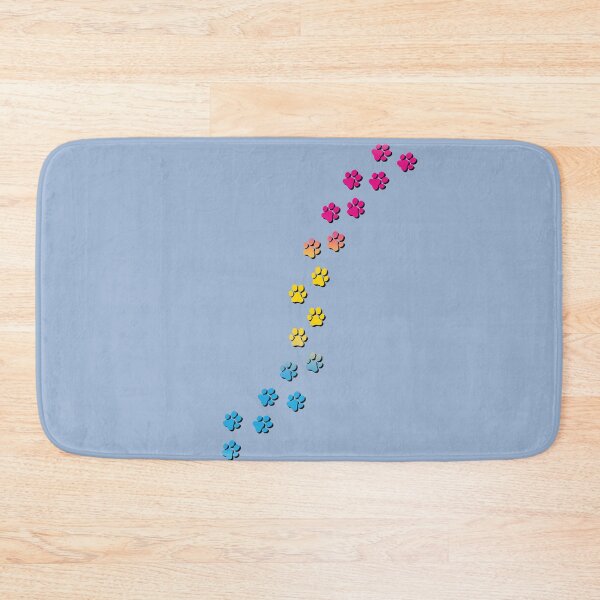 Item preview, Pawsitivily Adorable Pansexual Pride Flag Paw Prints, Pan Pride Design designed and sold by Travelslightly.