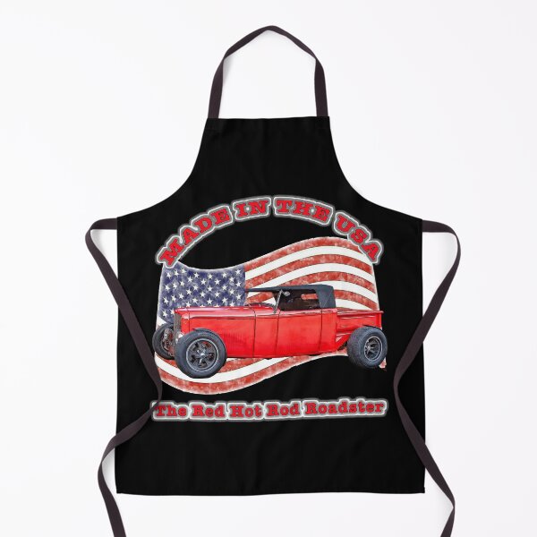 Item preview, Classic Elegance Meets Modern Muscle: The Red Hot Rod Roadster designed and sold by Michael van der Hoorn.