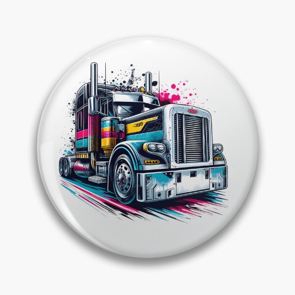 Item preview, CYMK Truckin’ Down The Road designed and sold by Virgil  Viall.