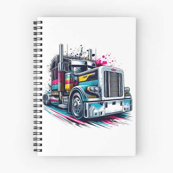 Item preview, CYMK Truckin’ Down The Road designed and sold by Virgil  Viall.
