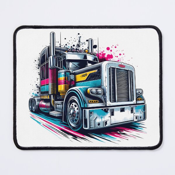 Item preview, CYMK Truckin’ Down The Road designed and sold by Virgil  Viall.
