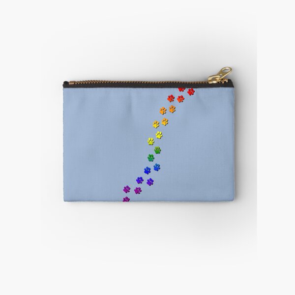 Item preview, Pawsitivily Adorable LGBTQIA+ Pride Flag Paw Prints, Rainbow Pride Design designed and sold by Travelslightly.