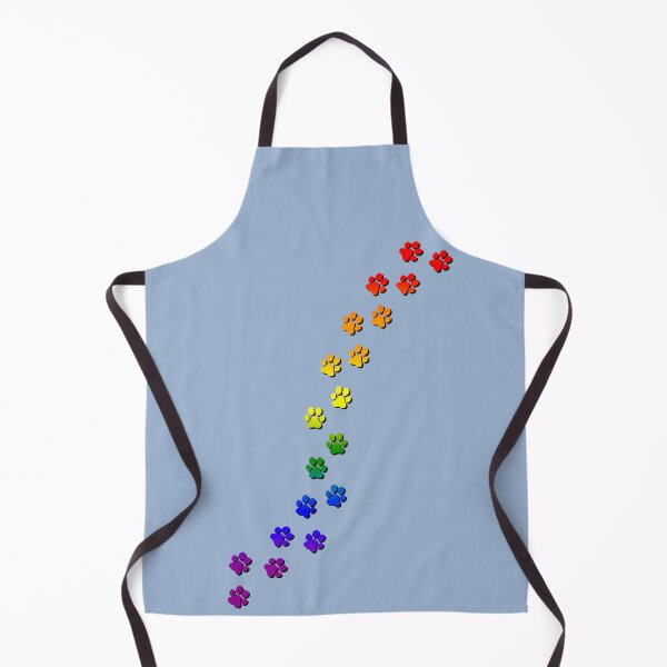 Item preview, Pawsitivily Adorable LGBTQIA+ Pride Flag Paw Prints, Rainbow Pride Design designed and sold by Travelslightly.