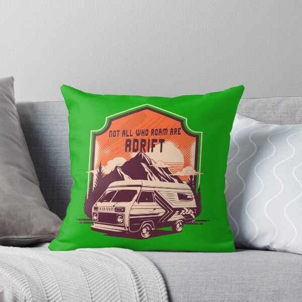 Item preview, Wanderlust Adventure: Not All Who Roam Print designed and sold by Stardust4ever.