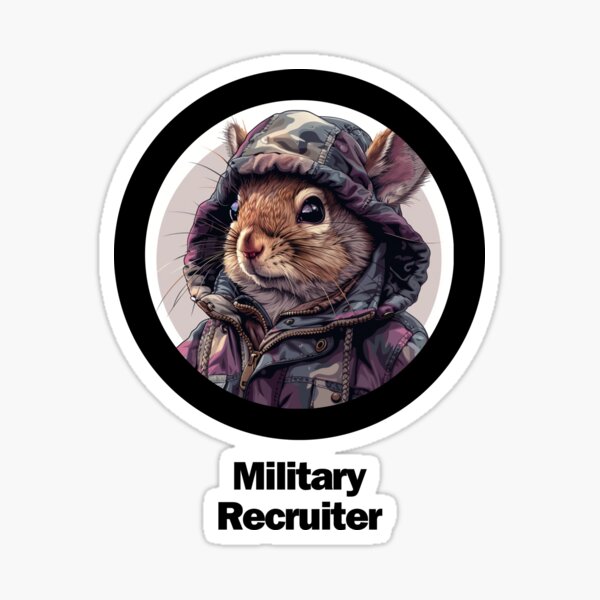Item preview, Military Recruiter designed and sold by sourcecon.