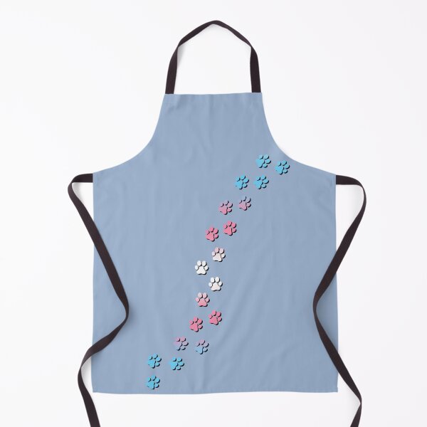 Item preview, Pawsitivily Adorable Transgender Pride Flag Paw Prints, Trans Pride Design designed and sold by Travelslightly.