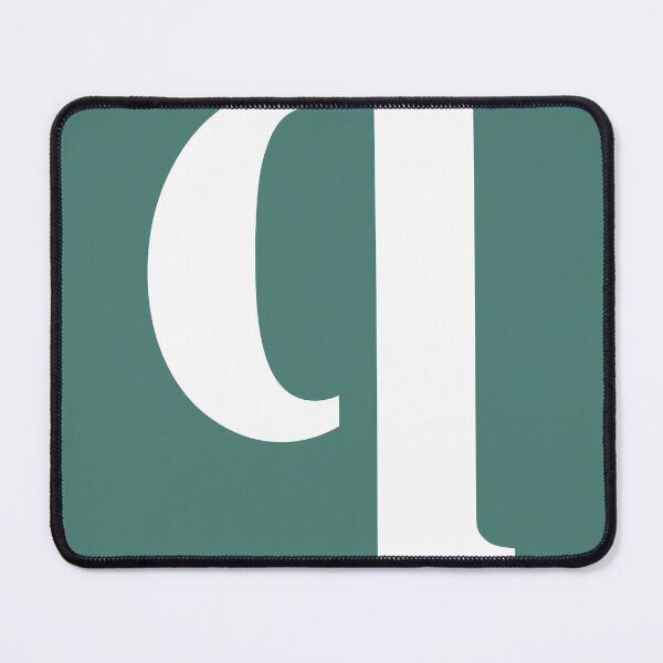 Item preview, Lowercase Alphabet Q in Green Circle Modern Monogram Family Name Initial designed and sold by Ching Teoh.
