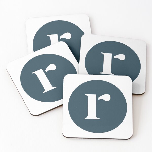 Item preview, Lowercase Alphabet R in Green Circle Modern Monogram Family Name Initial designed and sold by Ching Teoh.