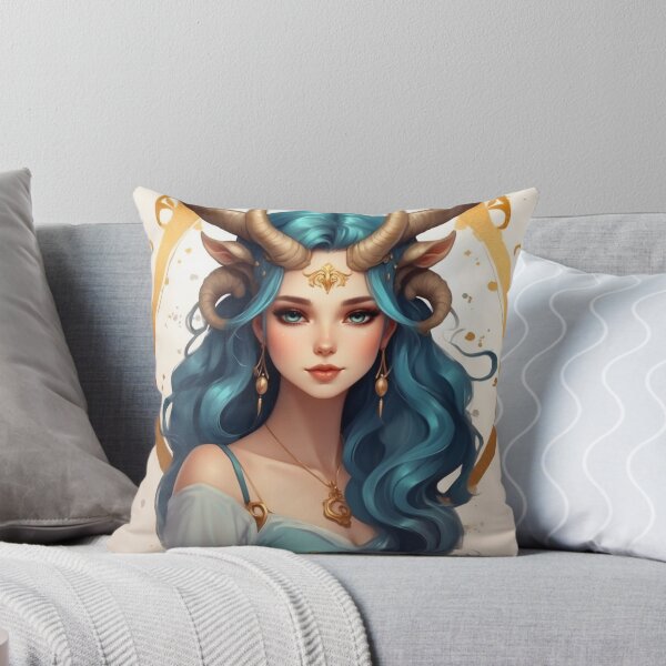 Artikelvorschau, Sternzeichen Steinbock, Steinbockmädchen entworfen und verkauft von ZodiacWonders.