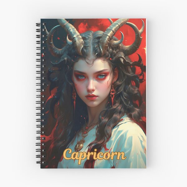 Artikelvorschau, Sternzeichen Steinbock, Steinbockmädchen entworfen und verkauft von ZodiacWonders.