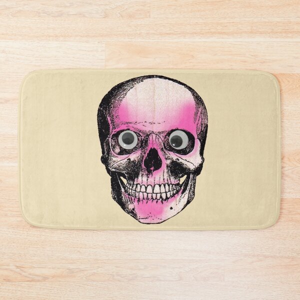 Item preview, GOOGLE EYED SKULL designed and sold by skeletons-lair.