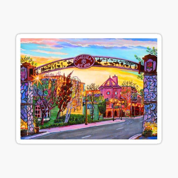 Item preview,  Old Town Front street Temecula CA designed and sold by ArtbyLeclerc.
