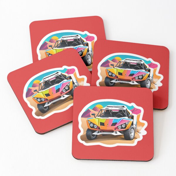 Item preview, Cool Dune Buggy Desert Rally Racing Car designed and sold by TheArtOfPat.